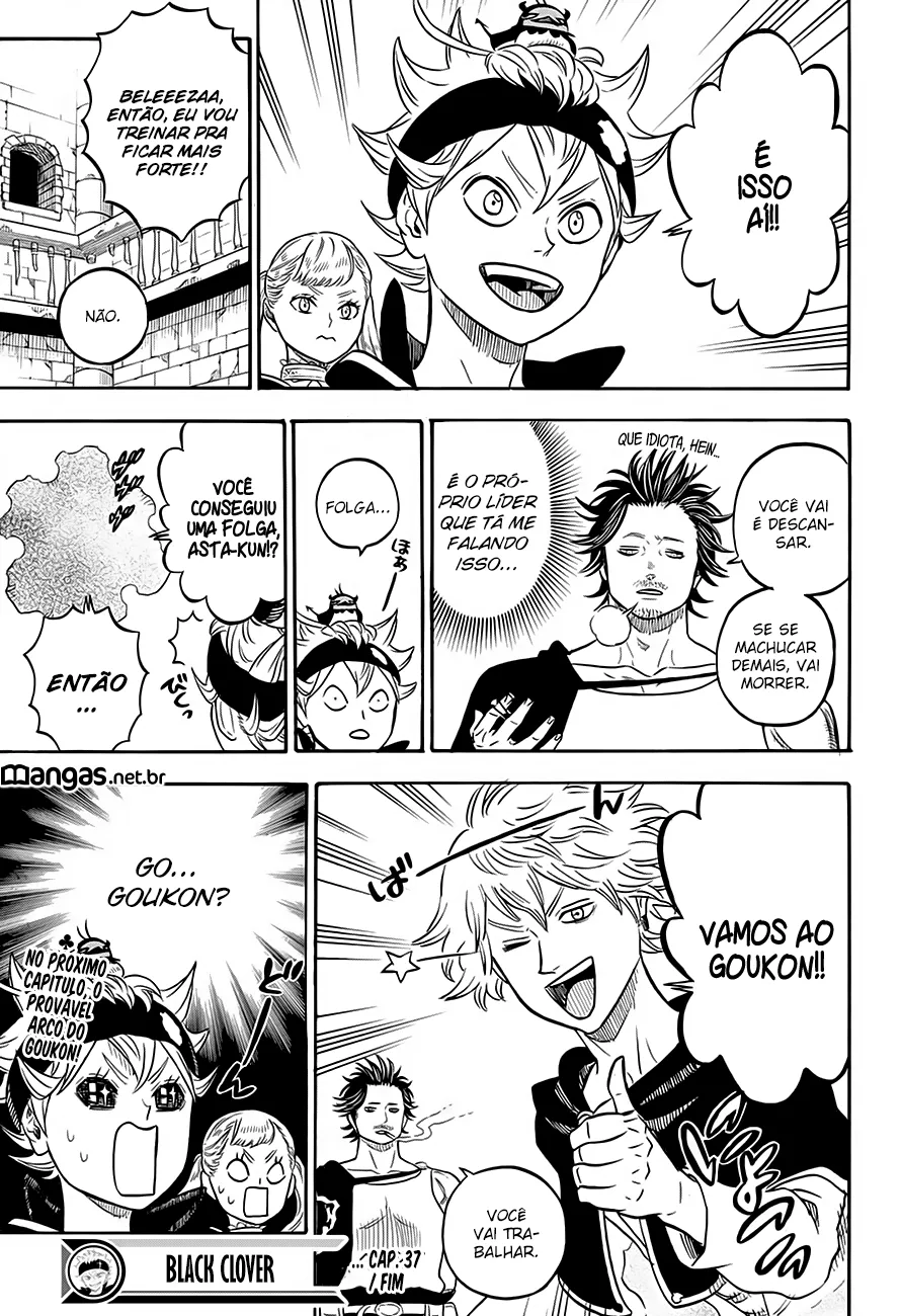 Black Clover — Cap. 37, pág. 17