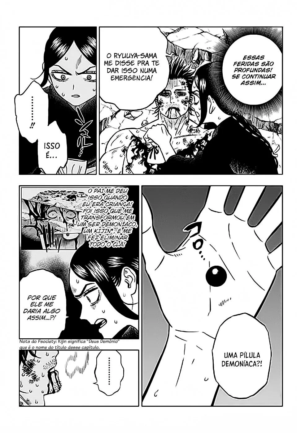 Black Clover — Cap. 374, pág. 14