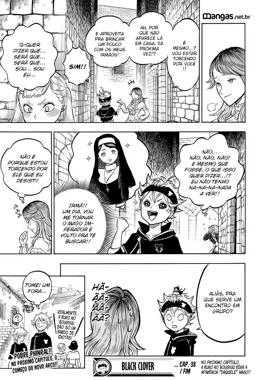 Black Clover — Cap. 38, pág. 18