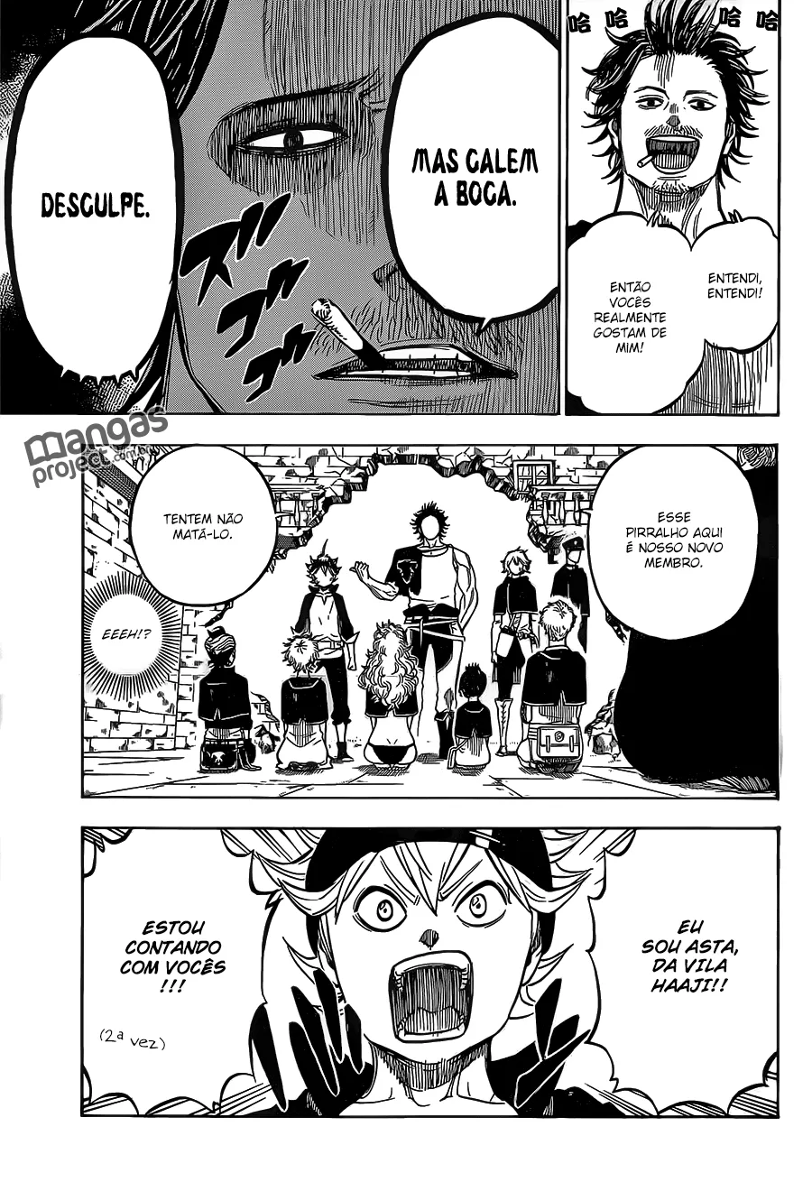 Black Clover — Cap. 4, pág. 6