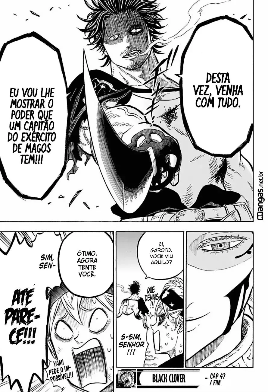 Black Clover — Cap. 47, pág. 18