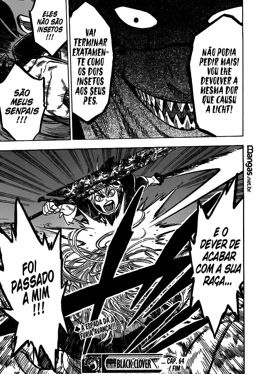 Black Clover — Cap. 64, pág. 17