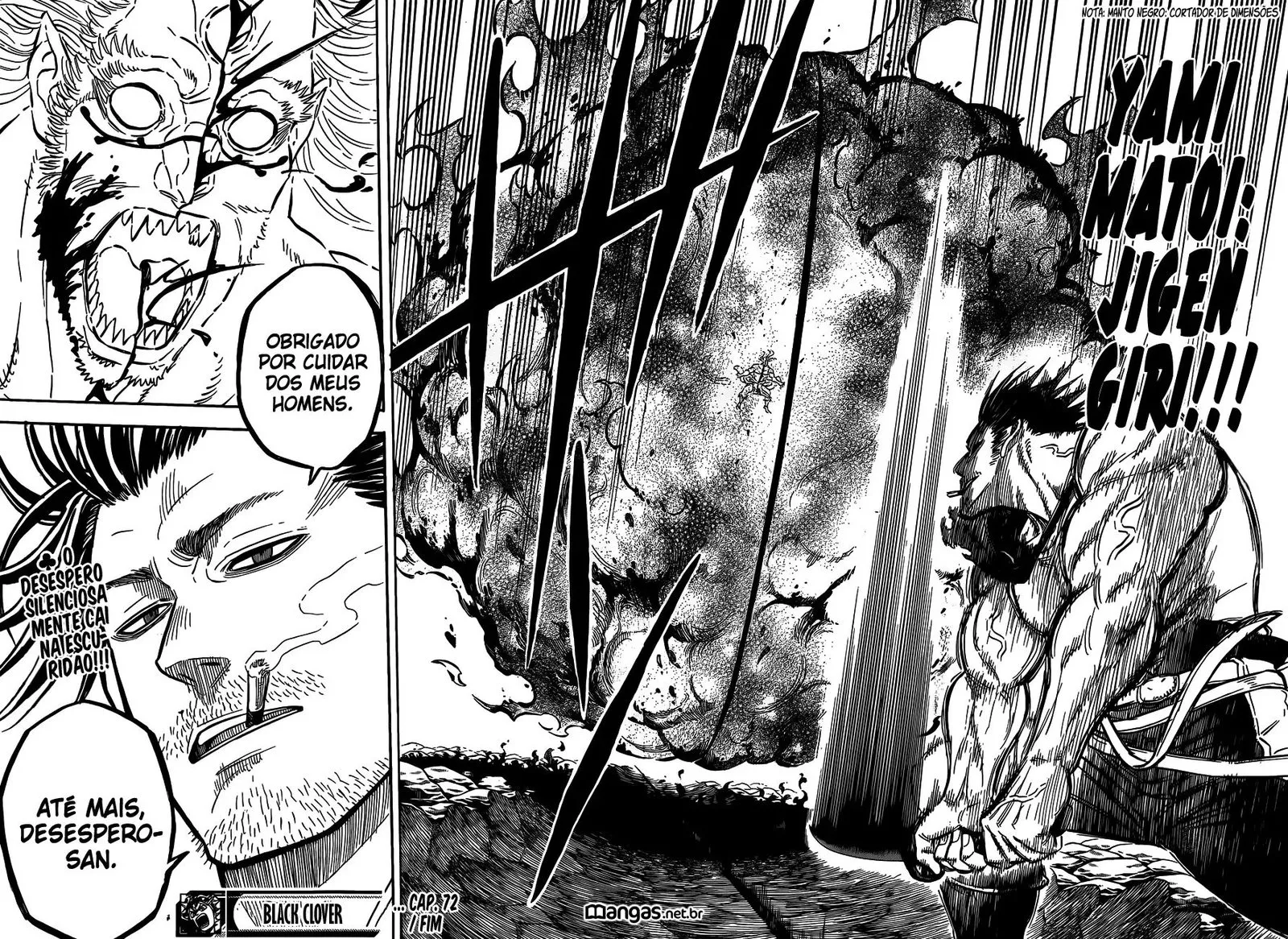 Black Clover — Cap. 72, pág. 19