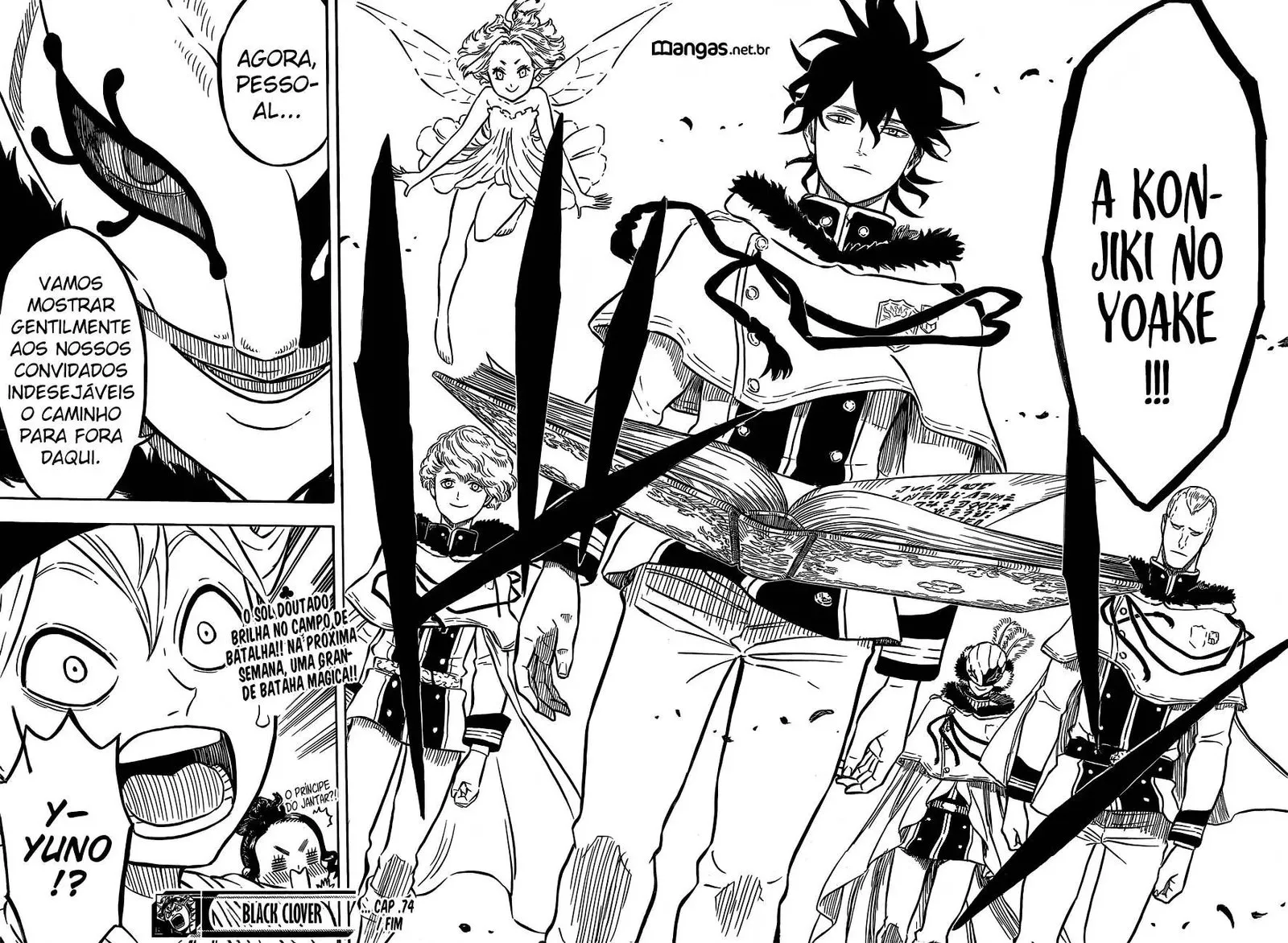 Black Clover — Cap. 74, pág. 16