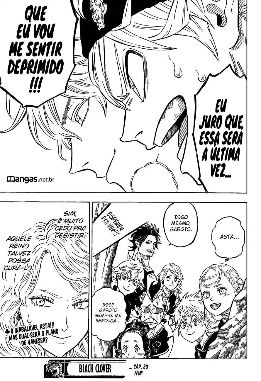 Black Clover — Cap. 80, pág. 19