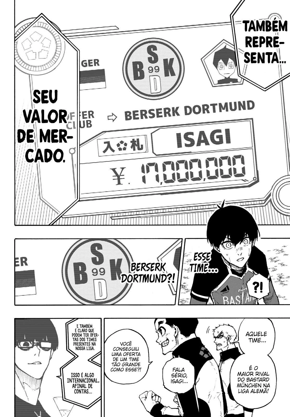 Blue Lock — Cap. 159, pág. 4