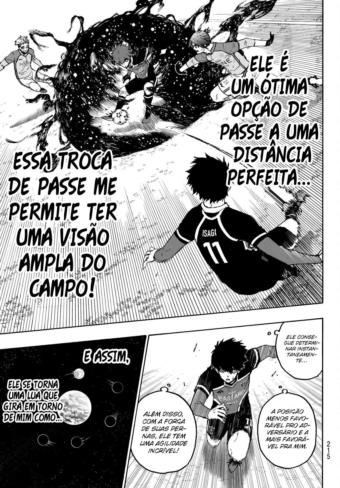 Blue Lock — Cap. 167, pág. 17