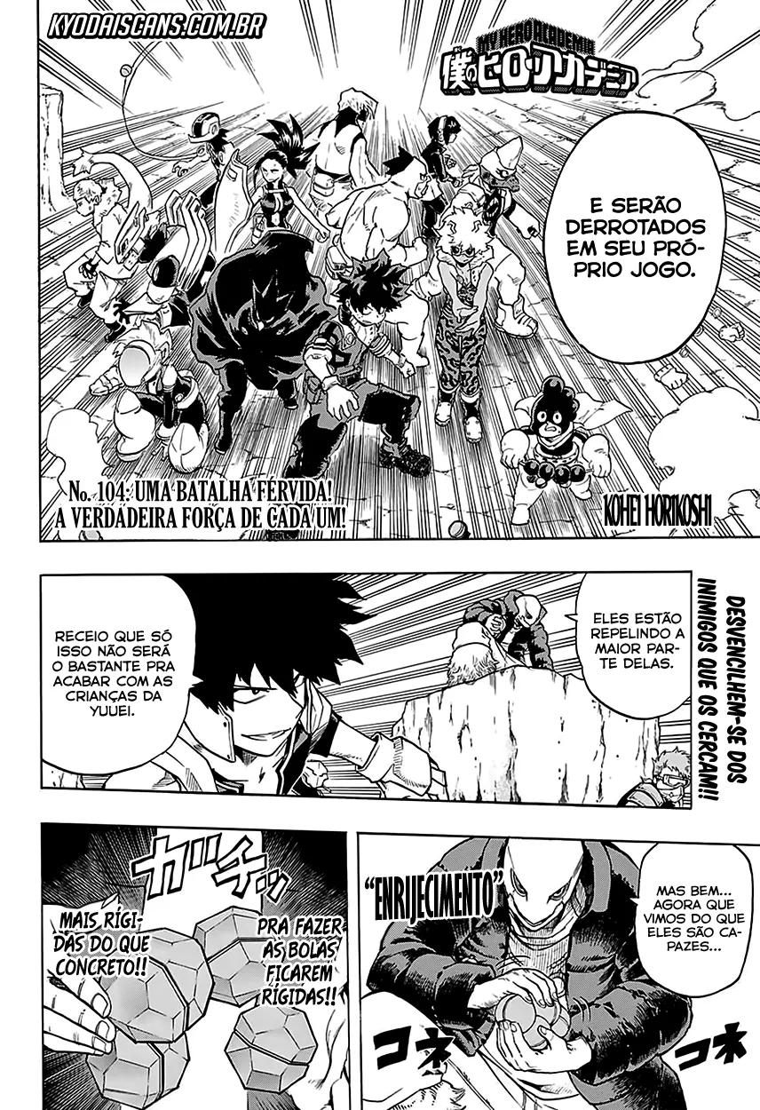 Boku no Hero Academia — Cap. 104, pág. 3