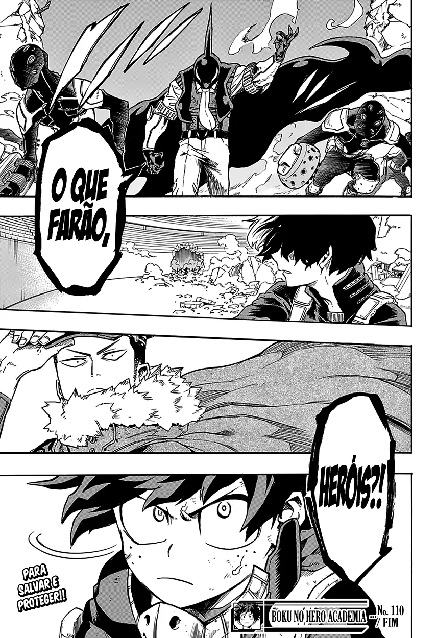 Boku no Hero Academia — Cap. 110, pág. 17
