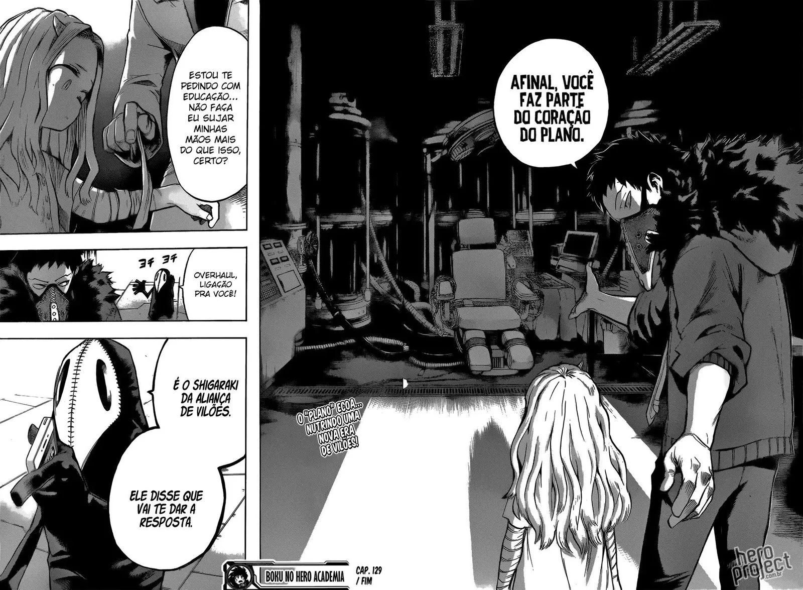 Boku no Hero Academia — Cap. 129, pág. 16