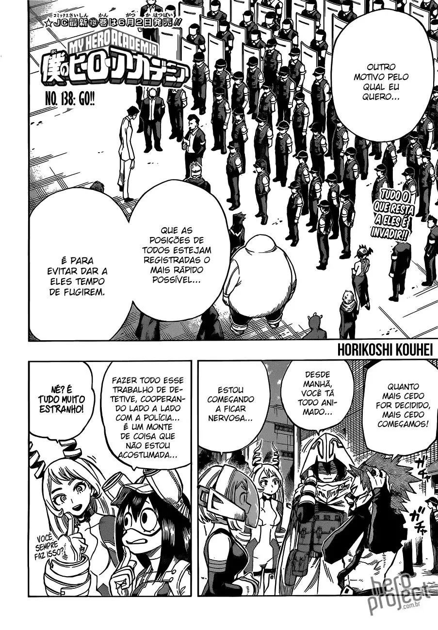 Boku no Hero Academia — Cap. 138, pág. 3