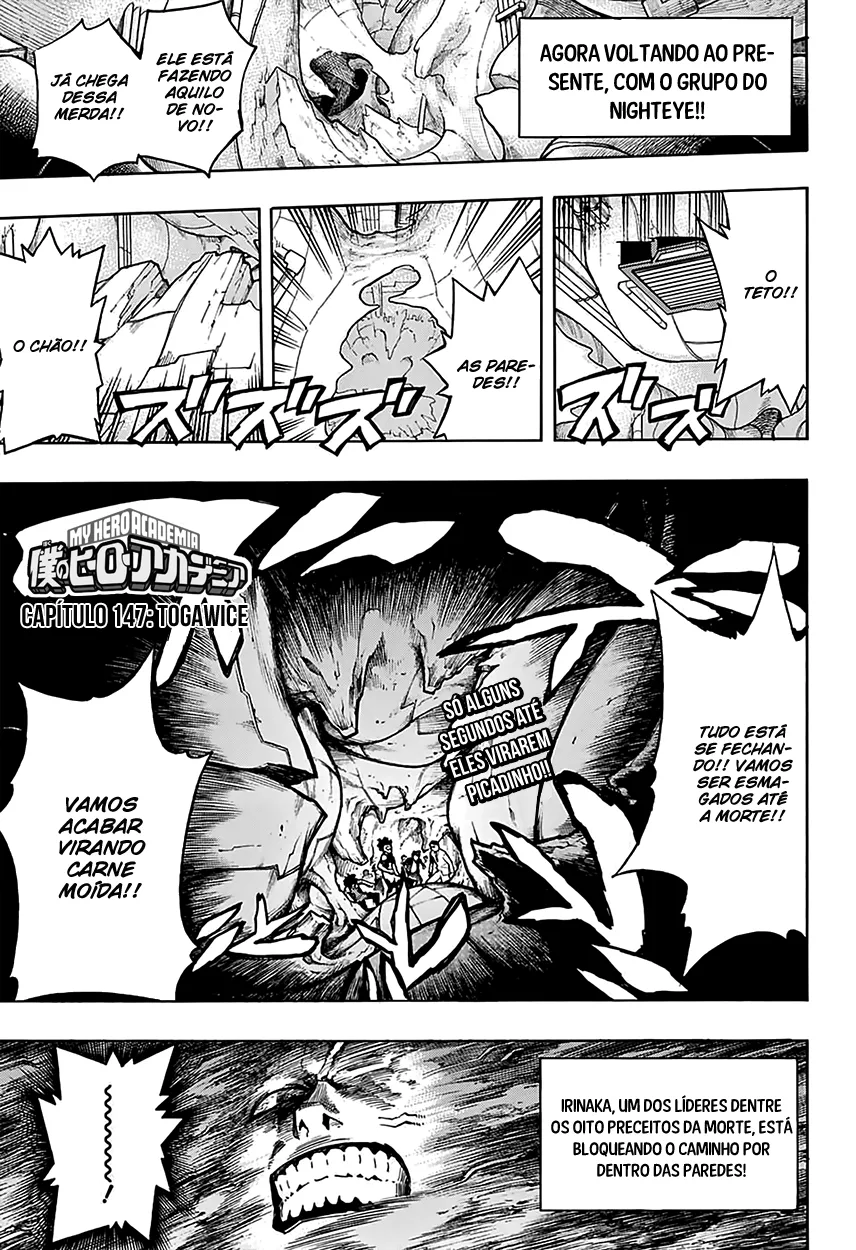 Boku no Hero Academia — Cap. 147, pág. 3