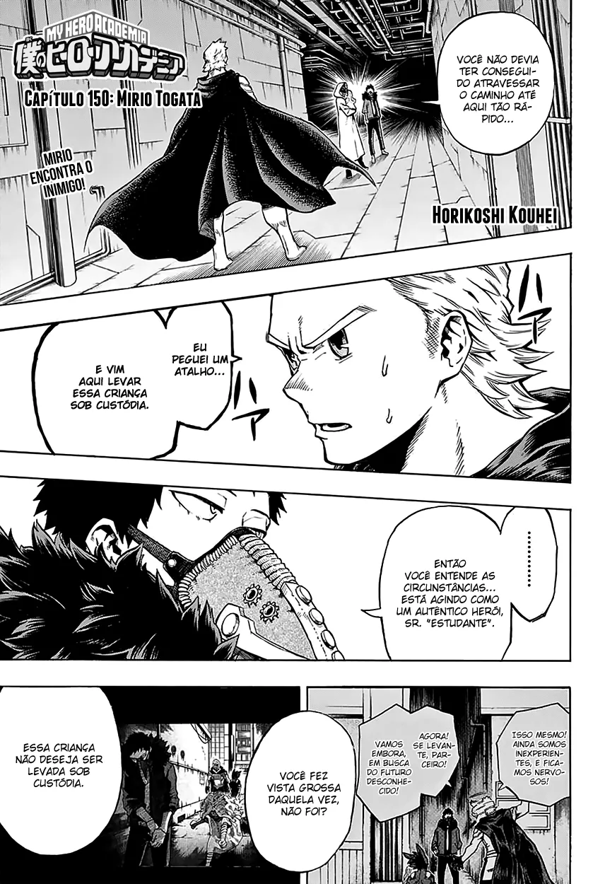 Boku no Hero Academia — Cap. 150, pág. 3