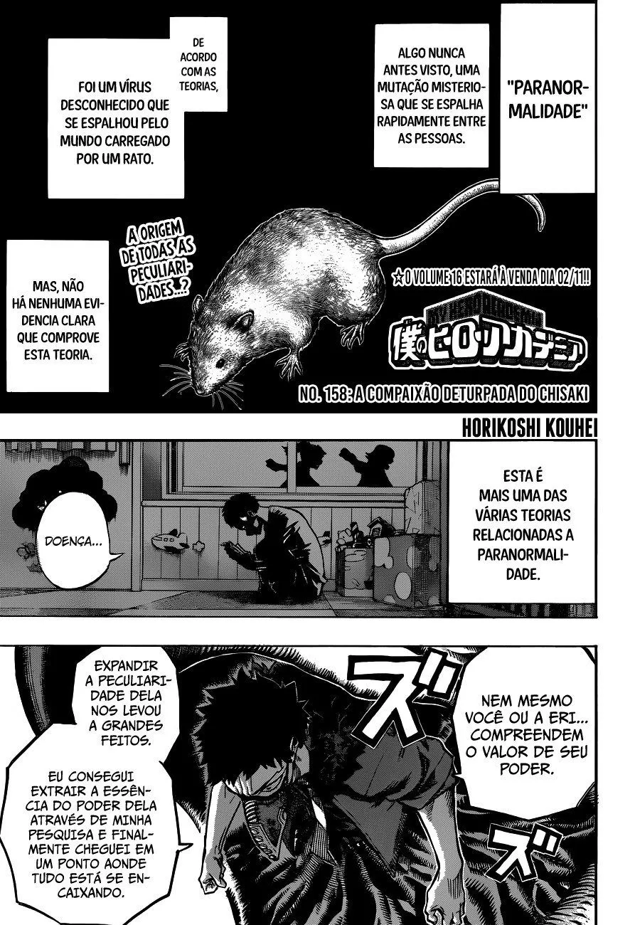 Boku no Hero Academia — Cap. 158, pág. 3