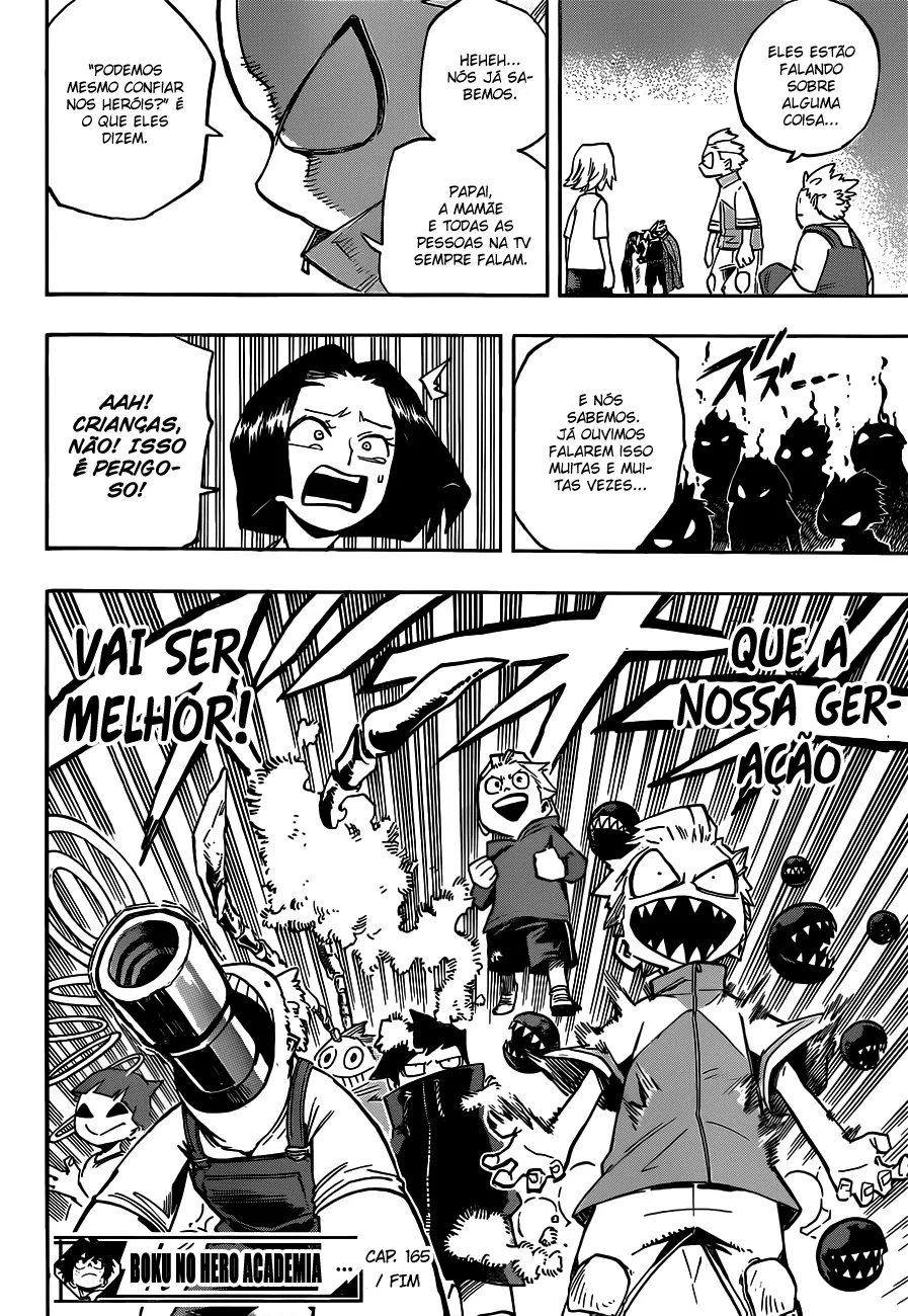 Boku no Hero Academia — Cap. 165, pág. 18