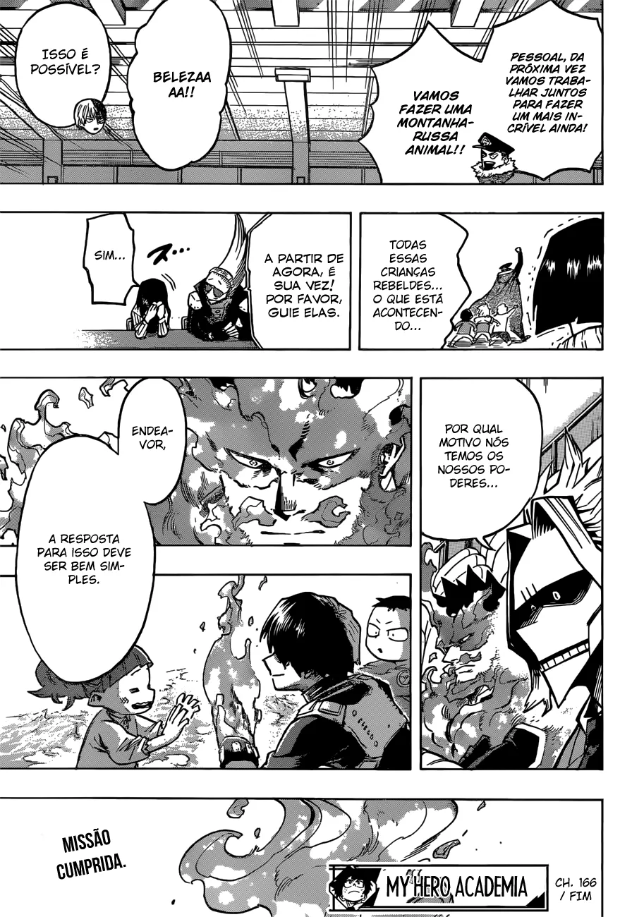 Boku no Hero Academia — Cap. 166, pág. 18
