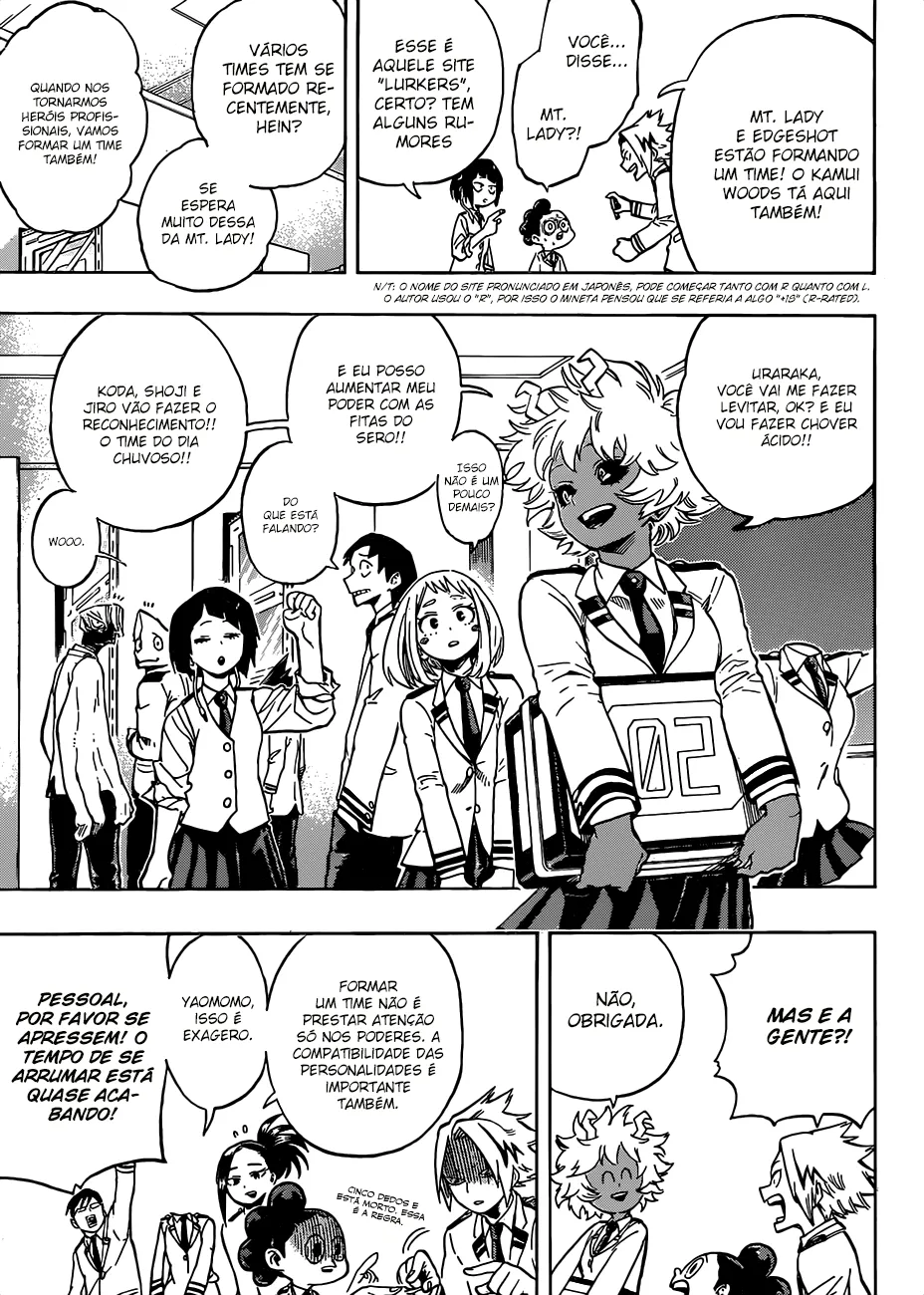 Boku no Hero Academia — Cap. 168, pág. 8
