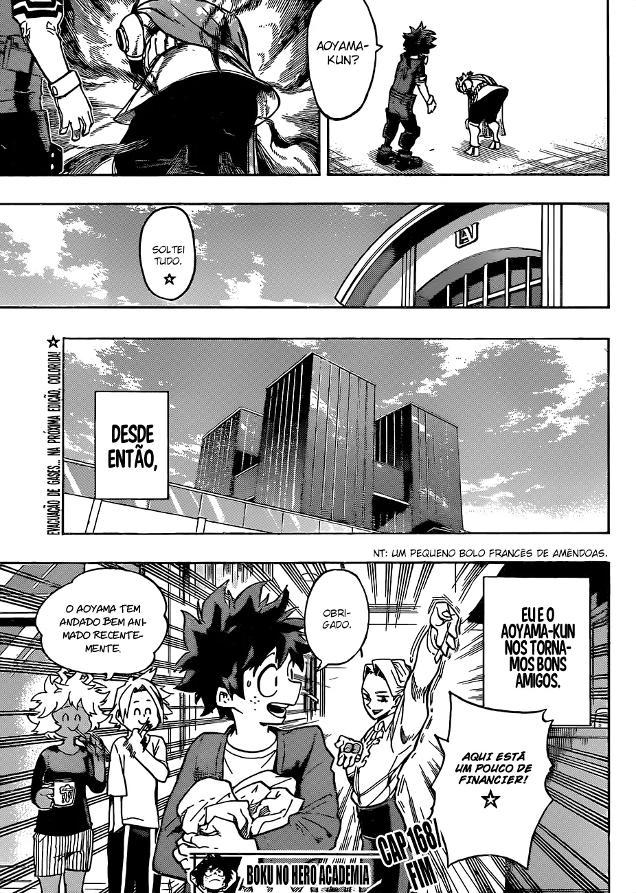 Boku no Hero Academia — Cap. 168, pág. 18