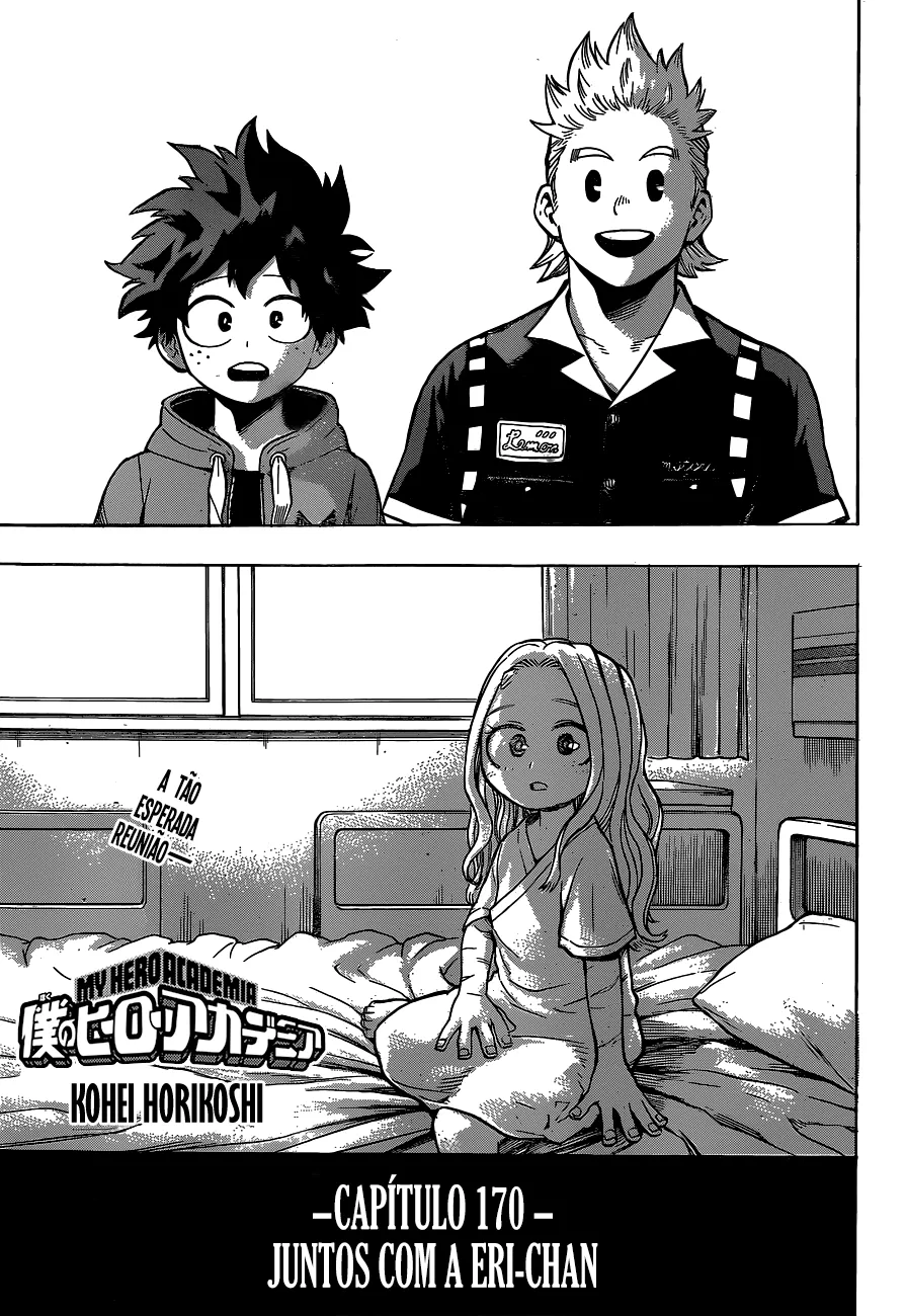 Boku no Hero Academia — Cap. 170, pág. 3