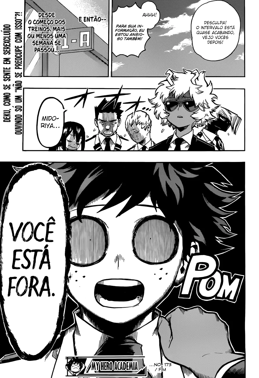 Boku no Hero Academia — Cap. 173, pág. 18