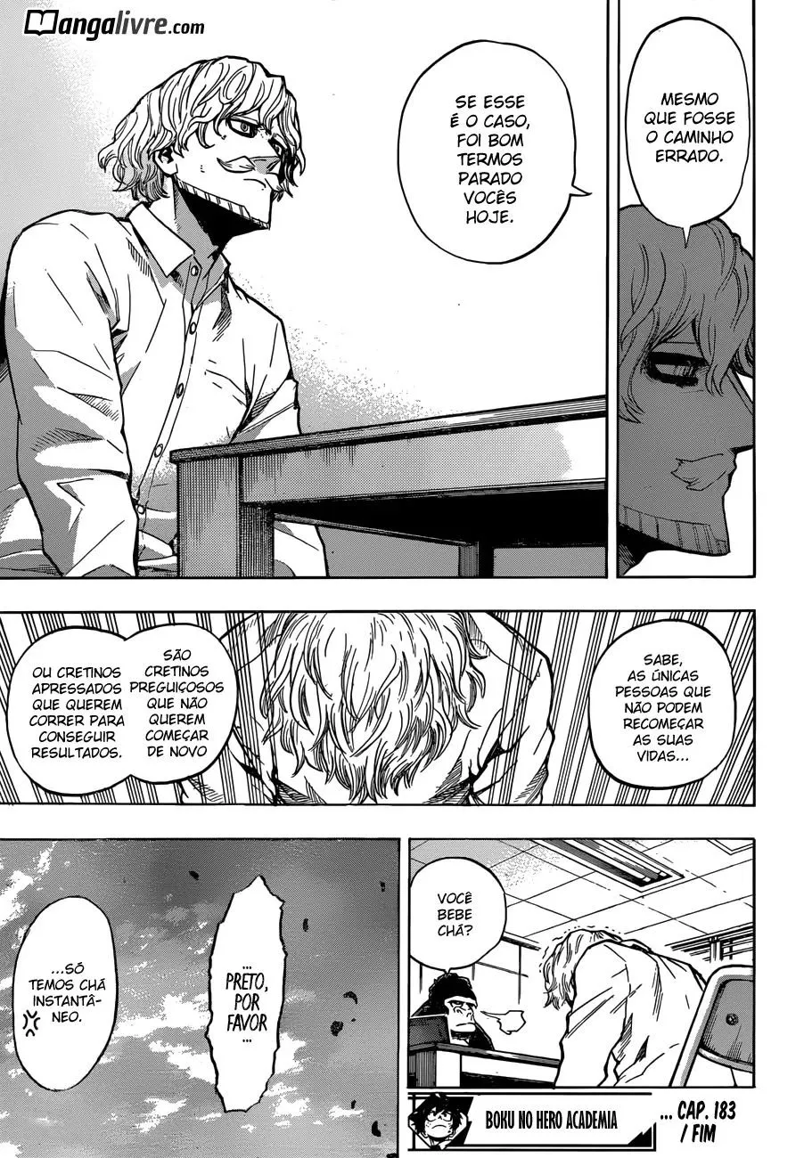 Boku no Hero Academia — Cap. 183, pág. 17