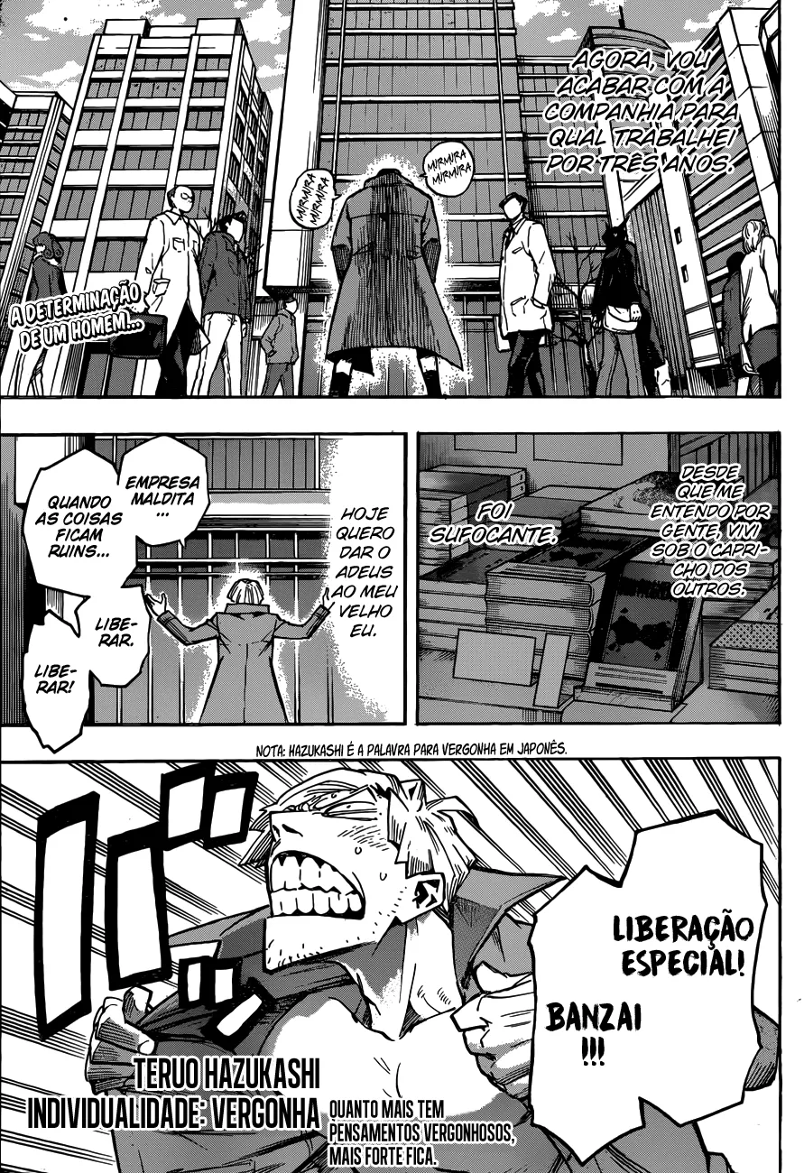 Boku no Hero Academia — Cap. 186, pág. 3