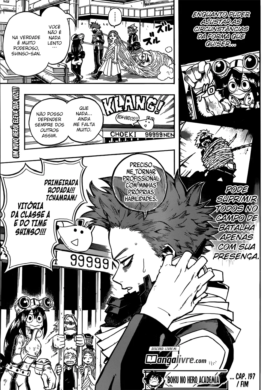 Boku no Hero Academia — Cap. 197, pág. 15