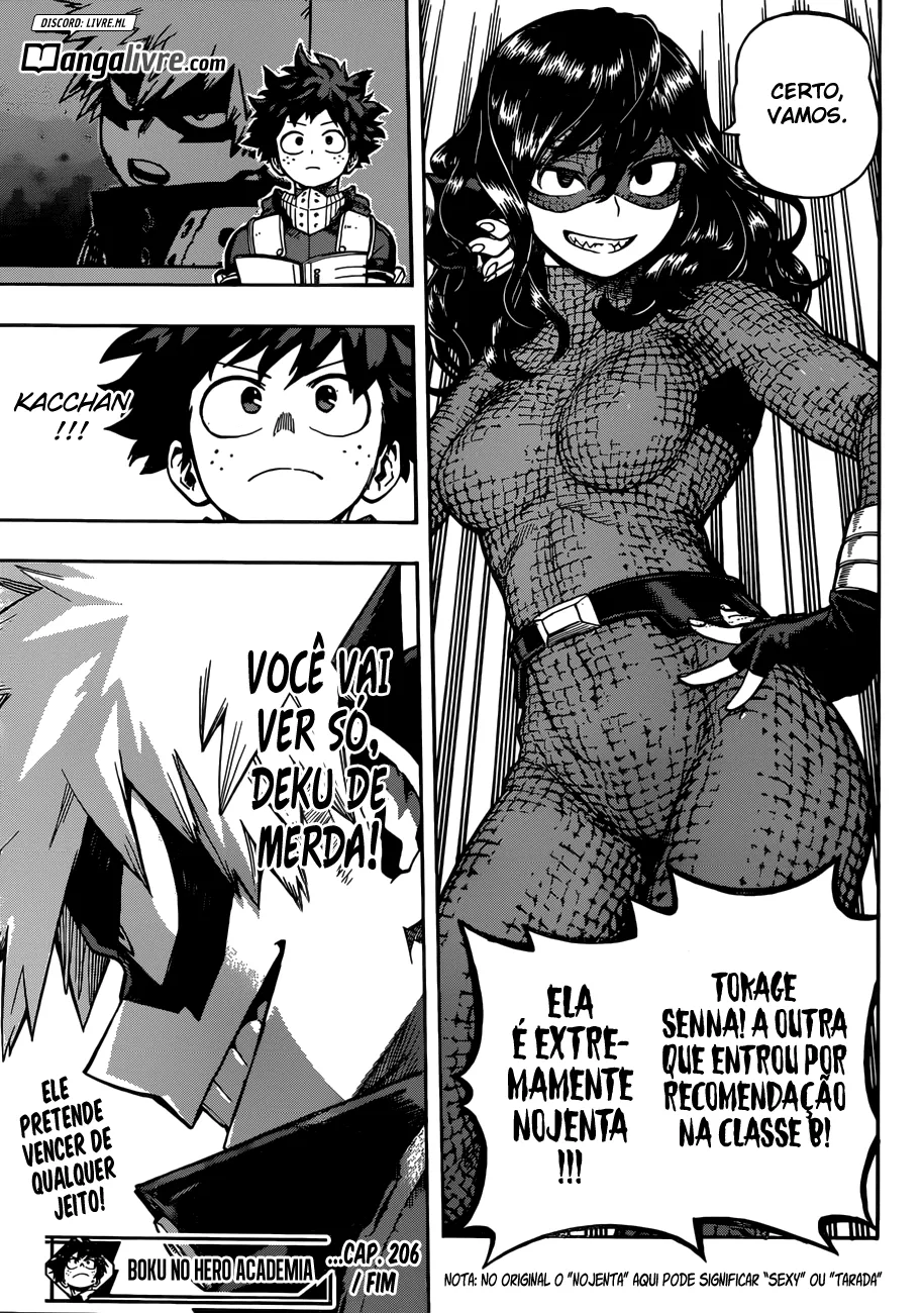 Boku no Hero Academia — Cap. 206, pág. 15