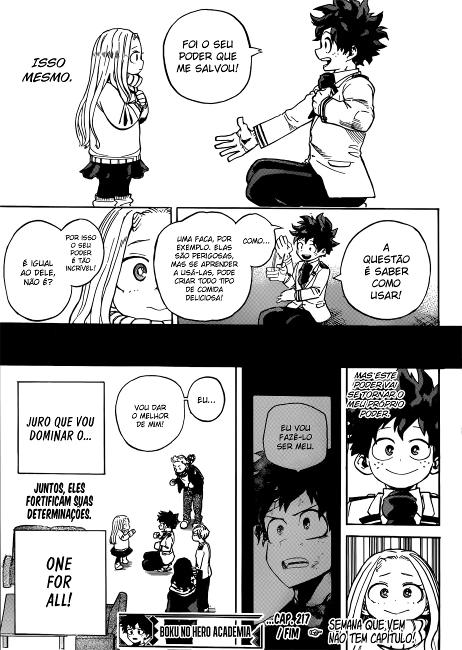 Boku no Hero Academia — Cap. 217, pág. 13