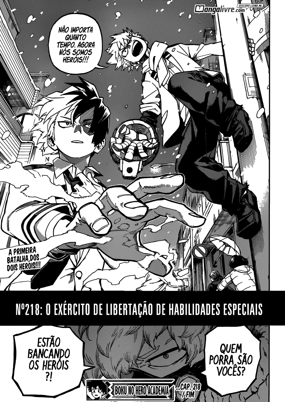 Boku no Hero Academia — Cap. 218, pág. 15