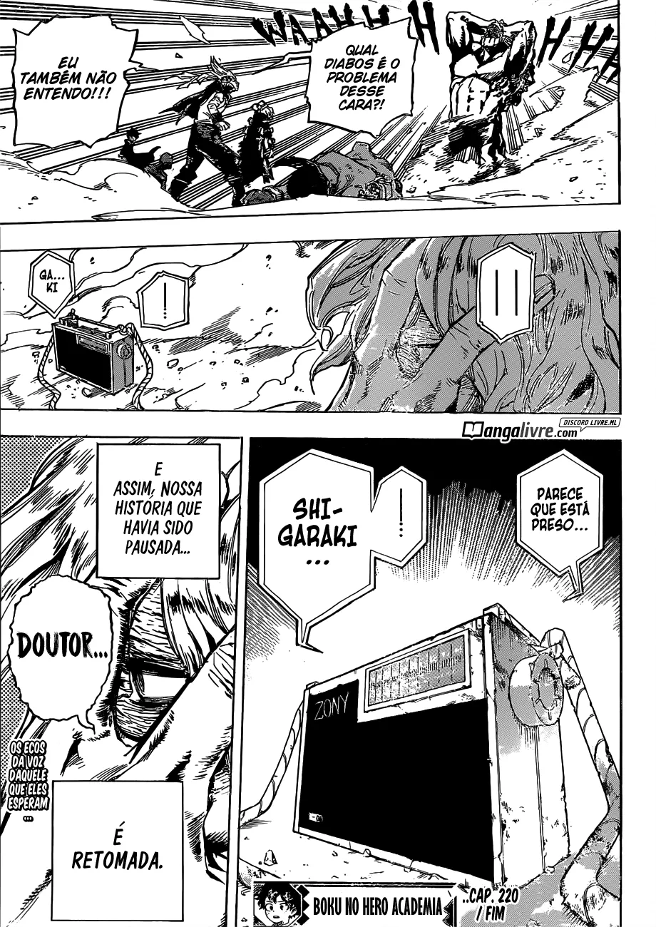 Boku no Hero Academia — Cap. 220, pág. 15