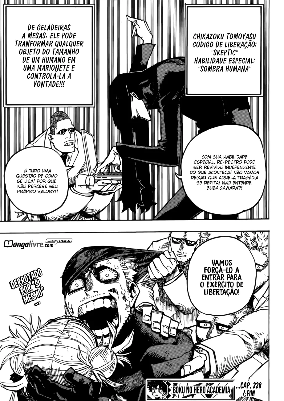 Boku no Hero Academia — Cap. 228, pág. 13