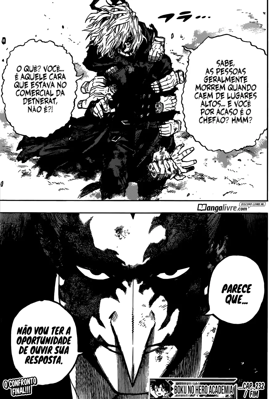 Boku no Hero Academia — Cap. 232, pág. 14