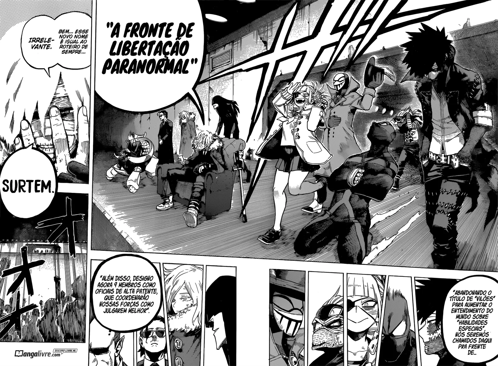 Boku no Hero Academia — Cap. 240, pág. 9