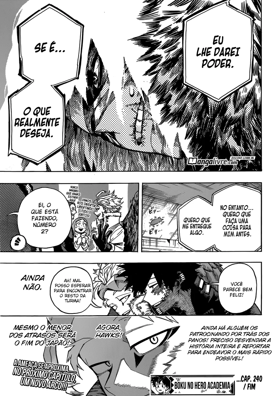 Boku no Hero Academia — Cap. 240, pág. 13