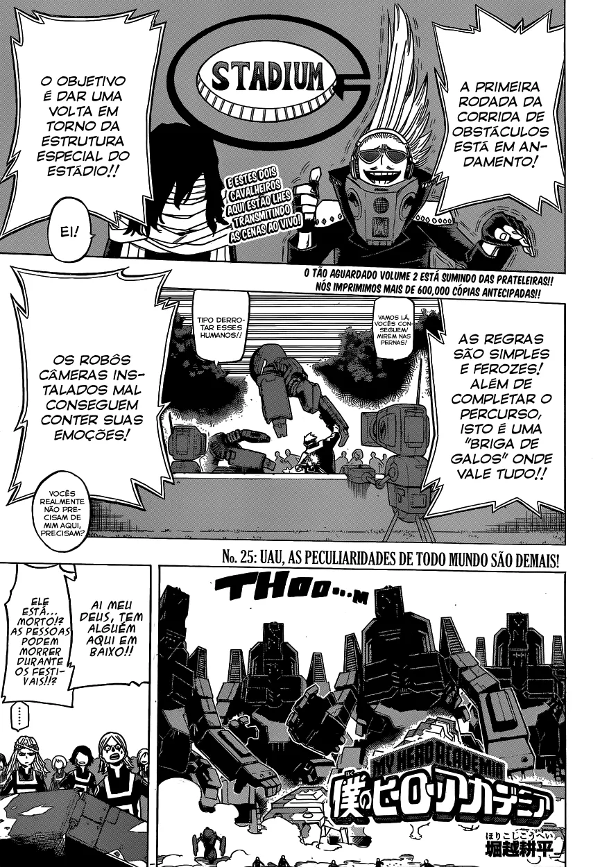 Boku no Hero Academia — Cap. 25, pág. 3
