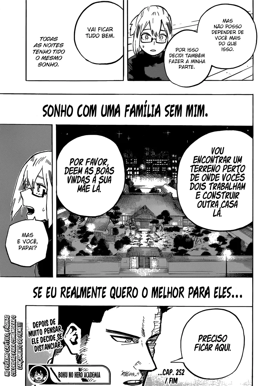Boku no Hero Academia — Cap. 252, pág. 13
