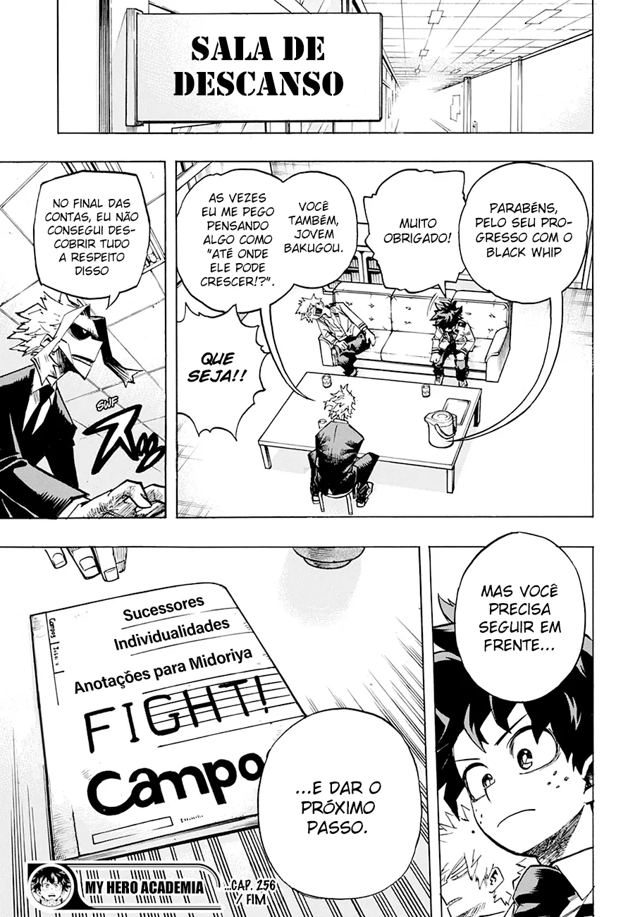 Boku no Hero Academia — Cap. 256, pág. 15