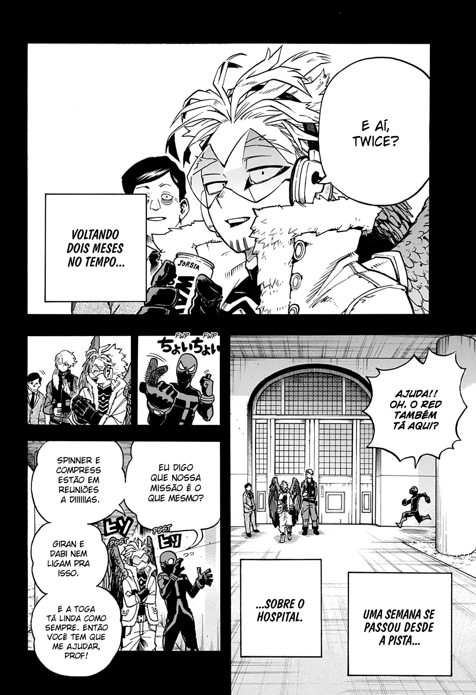 Boku no Hero Academia — Cap. 258, pág. 3