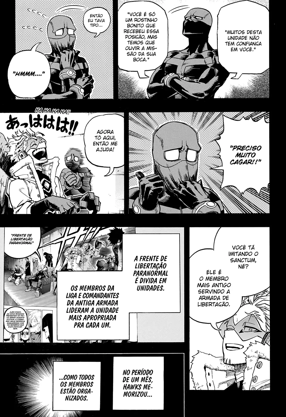 Boku no Hero Academia — Cap. 258, pág. 4