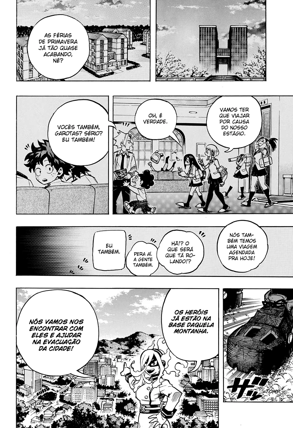 Boku no Hero Academia — Cap. 258, pág. 14