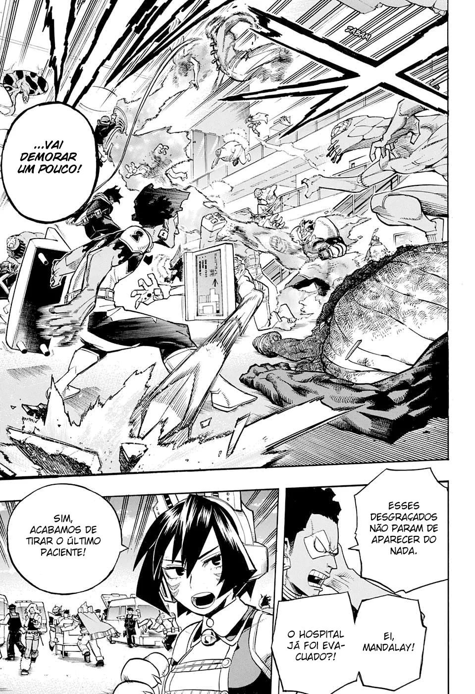 Boku no Hero Academia — Cap. 261, pág. 6