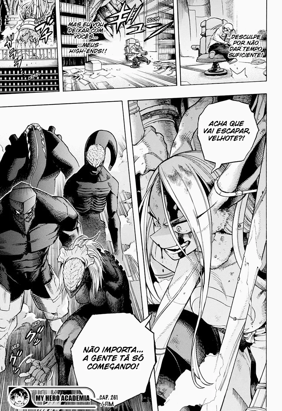 Boku no Hero Academia — Cap. 261, pág. 17