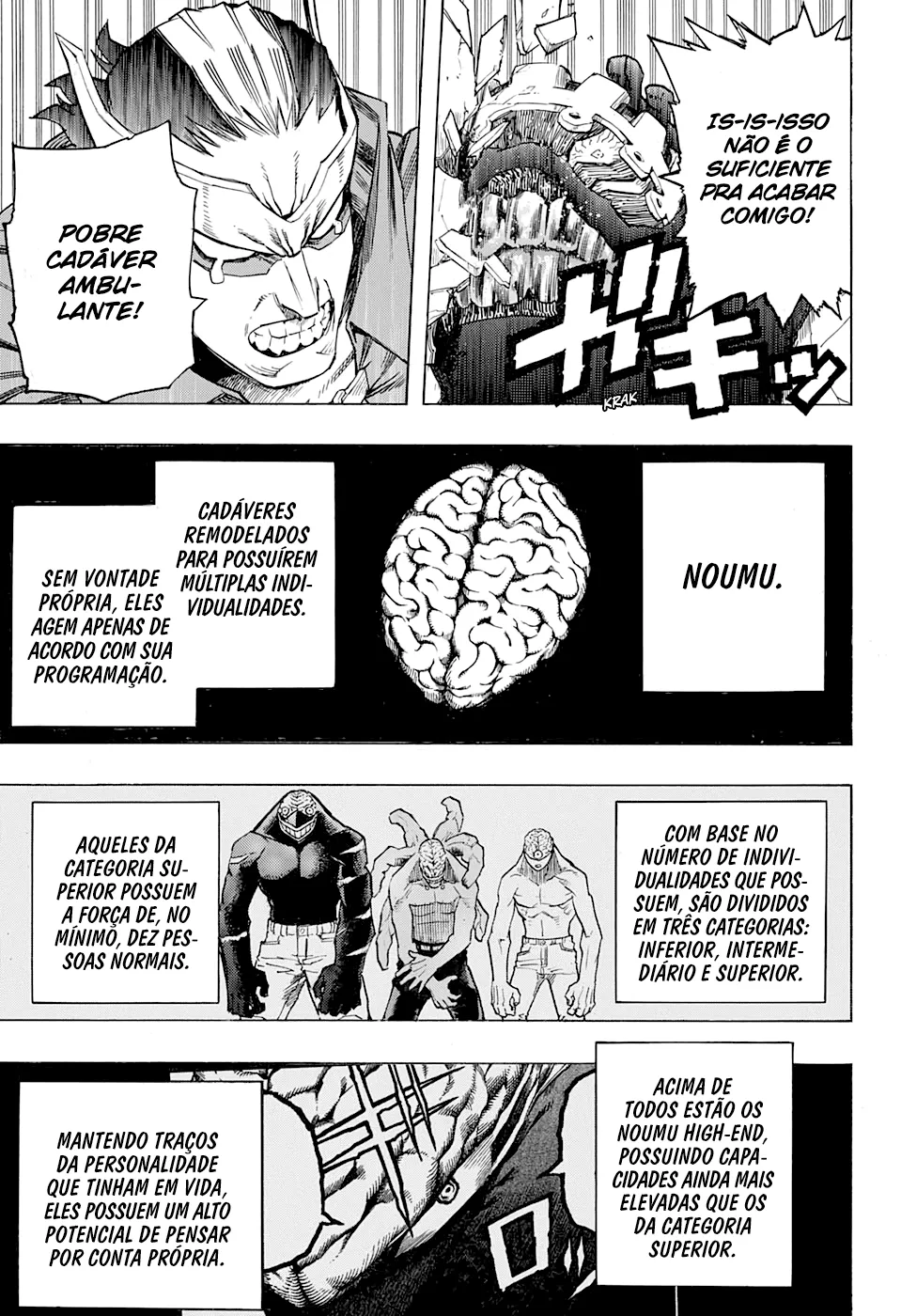 Boku no Hero Academia — Cap. 262, pág. 4