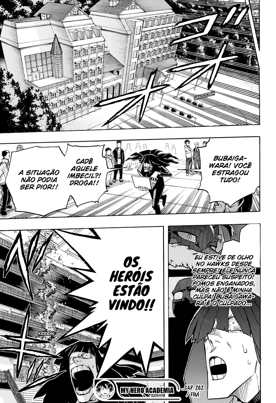 Boku no Hero Academia — Cap. 262, pág. 18