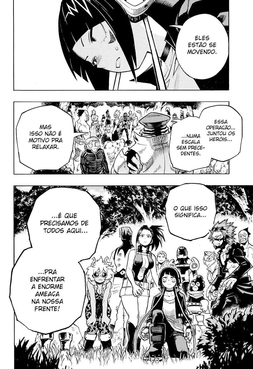 Boku no Hero Academia — Cap. 263, pág. 3