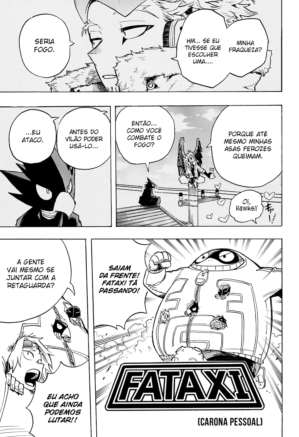 Boku no Hero Academia — Cap. 267, pág. 3