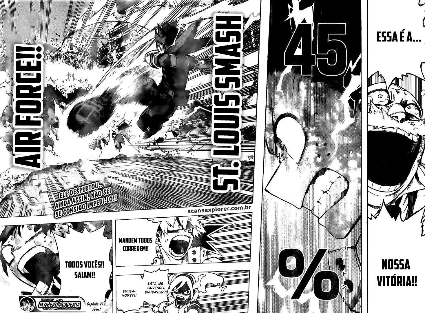 Boku no Hero Academia — Cap. 272, pág. 18