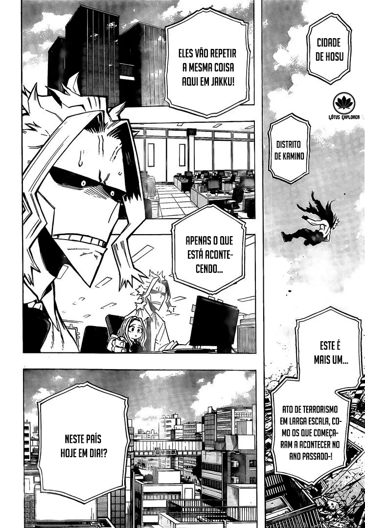 Boku no Hero Academia — Cap. 276, pág. 3