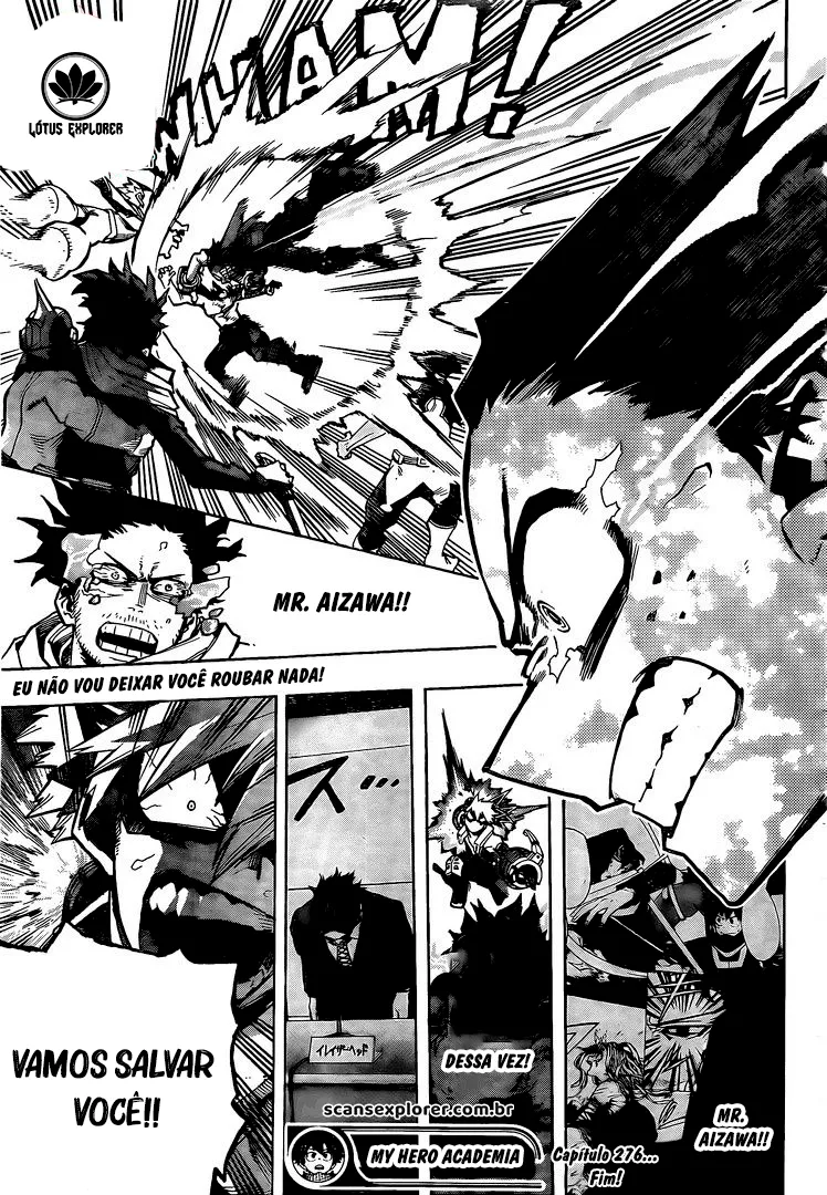 Boku no Hero Academia — Cap. 276, pág. 19